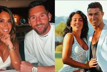 La esposa del jugador del Inter Miami y un agradable mensaje con la mujer del actual elemento del Al-Nassr y la Selección de Portugal.