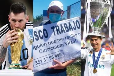 La historia de este amigo de Messi que no encuentra sitio