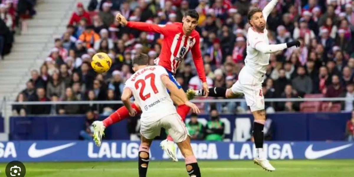 La imagen que demuestra que fue penal de Atleti y le metieron la mano al Sevilla