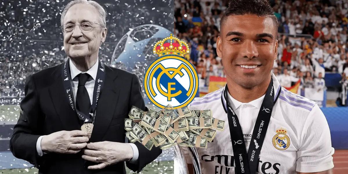La institución merengue usaría los 70 millones de euros por la venta de Casemiro para reforzarse en la próxima temporada.