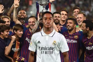 La nueva joya de los Merengues apunta a llegar a lo más alto, aunque en las últimas horas se dio a conocer que el brasilero tiene como ídolo a un emblema Culé