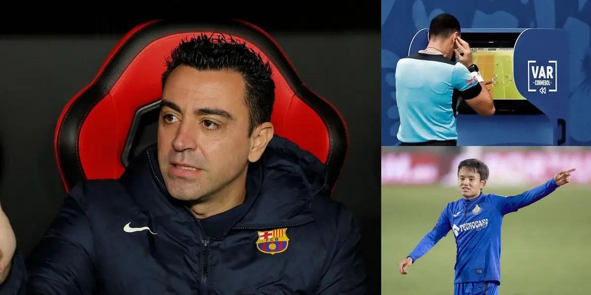 La Real Sociedad se complicó ante el equipo de Xavi Hernández.