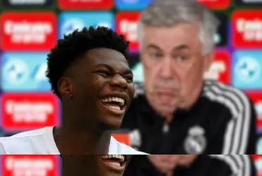 La respuesta del francés ha hecho reír a la prensa luego de las declaraciones de Carlo Ancelotti