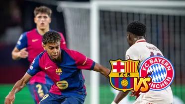 Lamine Yamal - Alphonso Davies (Foto: Fc Barcelona)