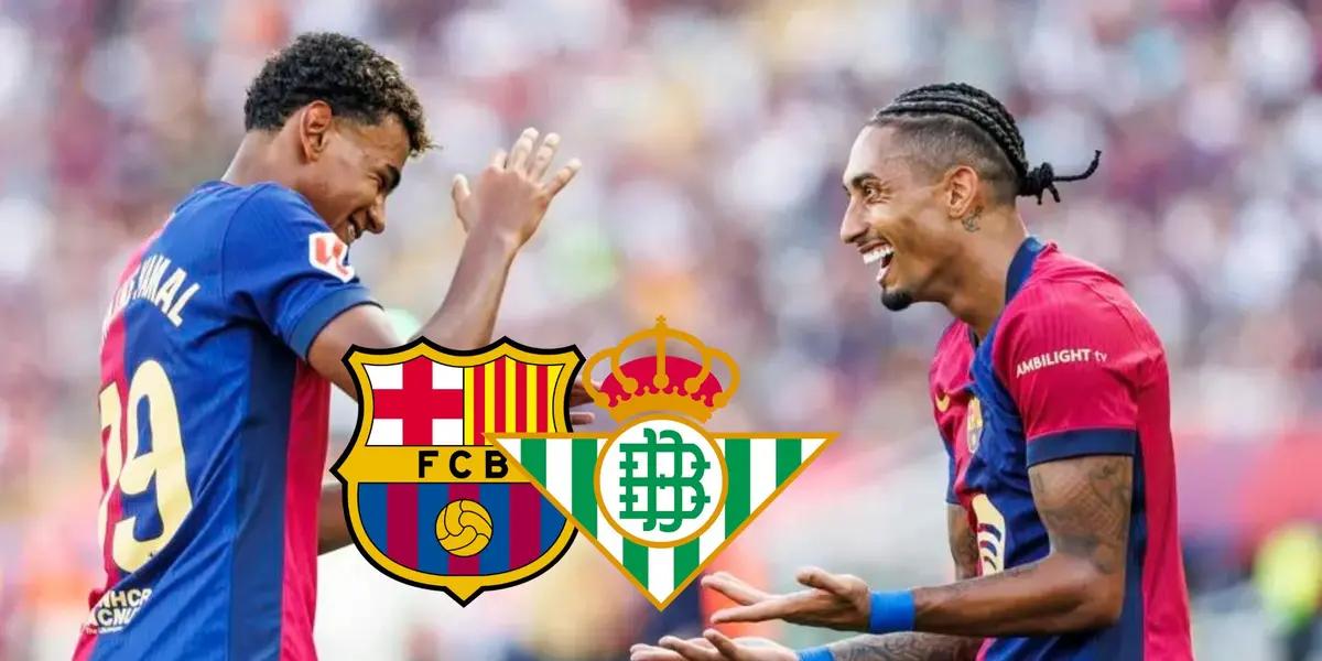 Lamine Yamal - Raphinha (Foto: X)