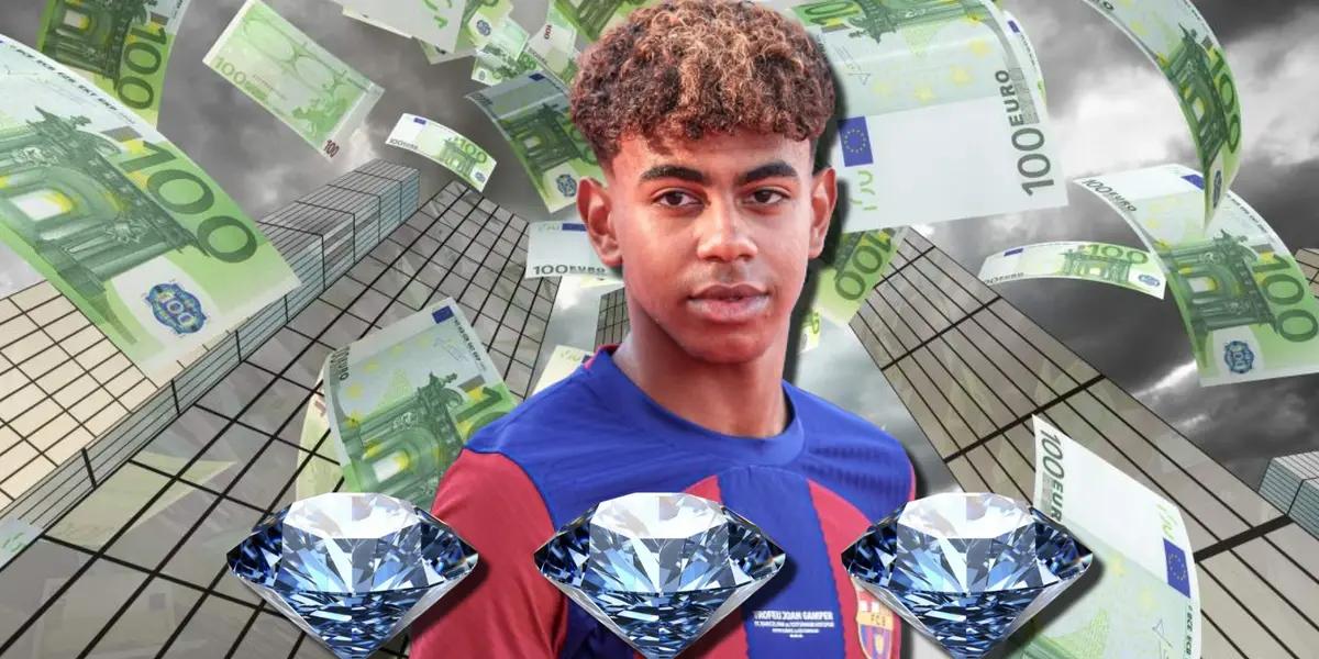Lamine Yamal vale 145 millones y si Barça lo vende podría comprar estos 3 cracks