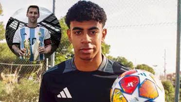 Lamine Yamal y Lionel Messi / Foto: El Futbolero Ecuador