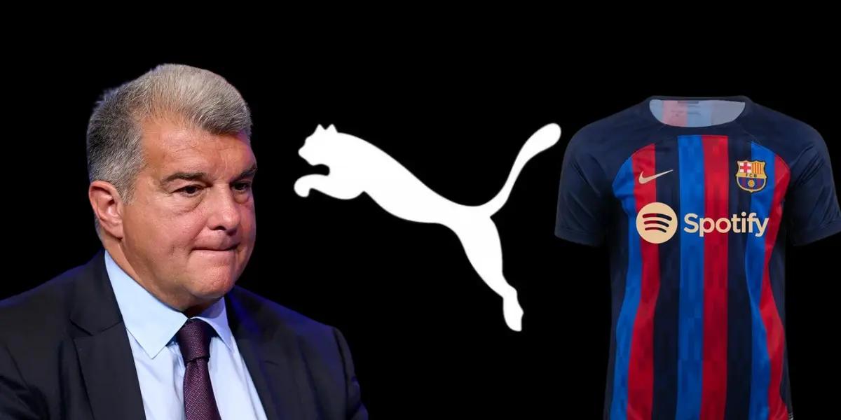 Laporta se cansó de Nike, la fortuna que paga Puma para ganarse a Barça