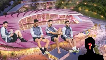 Leo Messi, Luis Suárez, Sergio Busquets y Jordi Alba