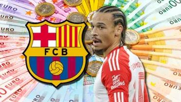 Leroy Sané, jugador del Bayern Múnich