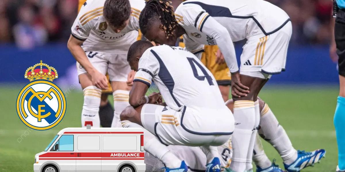 Lesión en el Real Madrid
