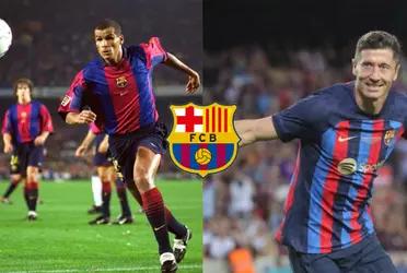 Lewandowski sigue ratificando su gran comienzo en Barcelona y alcanzó un récord de dos cracks brasileños.