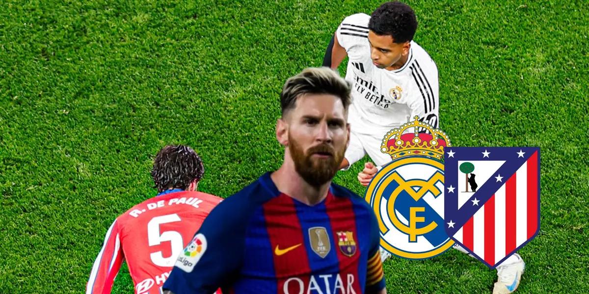 Lionel Messi - Real Madrid - Atlético de Madrid (Foto: X)