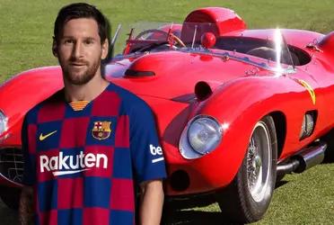 Lionel Messi tiene un carro que supera toda expectativa y vale millones, pero en el inicio tenía un coche humilde