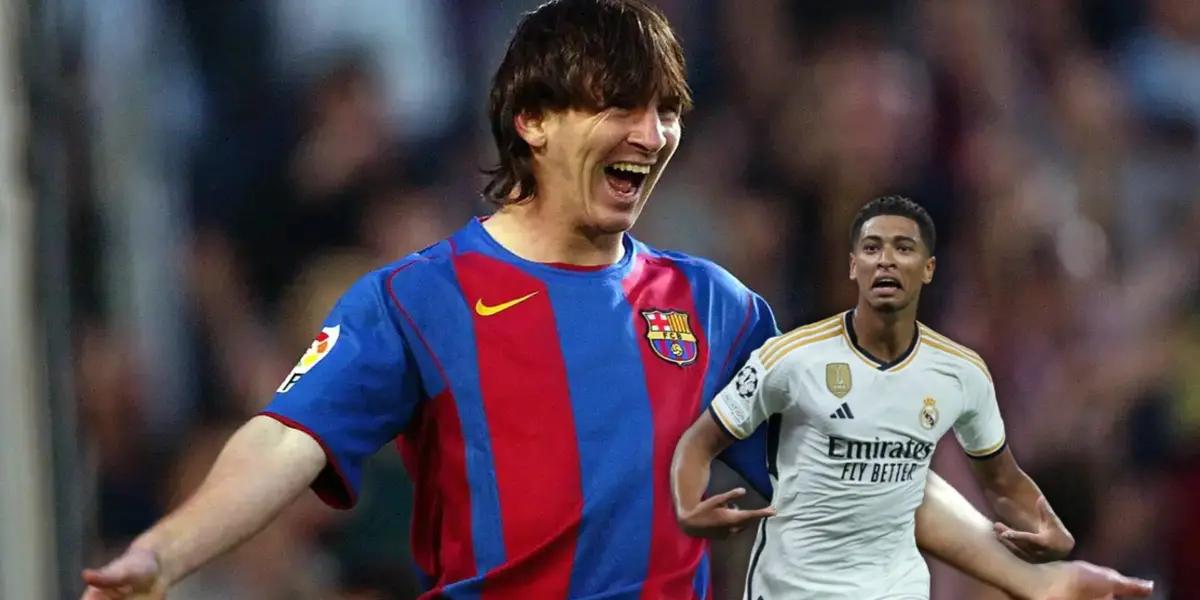 Lionel Messi y Jude Bellingham Foto: Sport y Marca