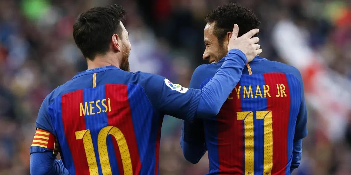 Lionel Messi y Neymar Jr Foto: Eurosport