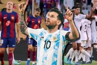 Lionel Messi ya no tiene en su agenda al FC Barcelona, ni cuando se juega un partido de la talla del clásico ante el Madrid