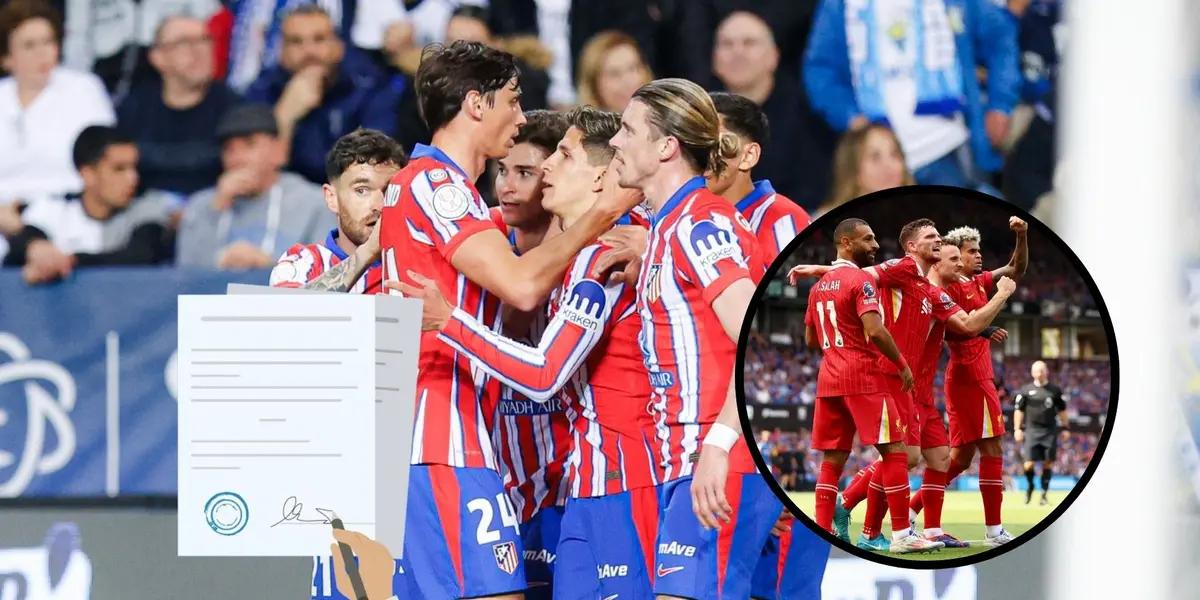 Liverpool - Atlético de Madrid (Foto: X)