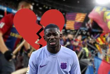 Llegando a Montjuïc, los hinchas recibieron al bus donde estaban todos los jugadores culés