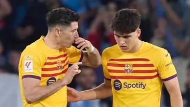 Lo que le enseñó Lewandowski a Pau Cubarsí y ahora la rompe en el FC Barcelona
