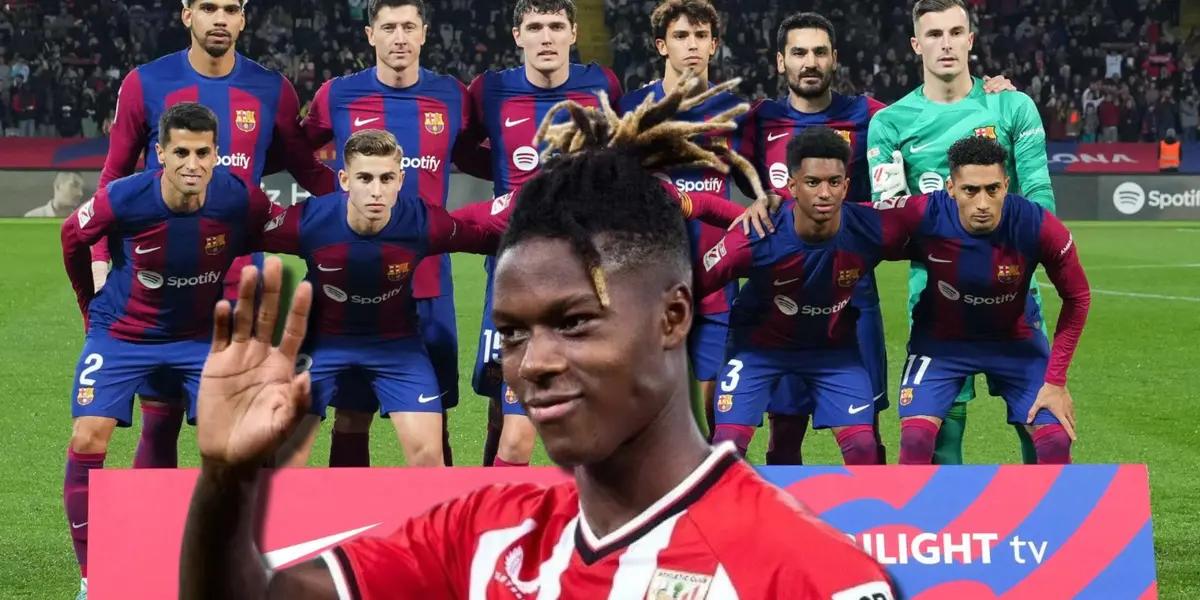 Los 3 jugadores que podrían convencer a Nico Williams de firmar por el Barça