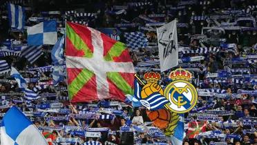 Los aficionados de la Real Sociedad entonaron a Asencio un cántico que no gustó al colegiado