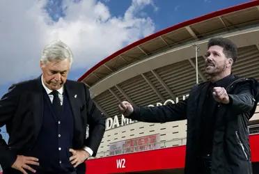 Los Colchoneros están interesados en una gran figura del fútbol internacional y pujarán con los Merengues para contar con sus servicios