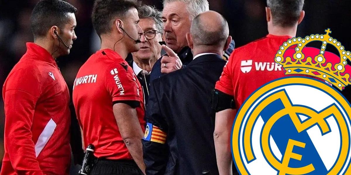 Los del Real Madrid quieren que Gil Manzano termine dirigiendo en este torneo