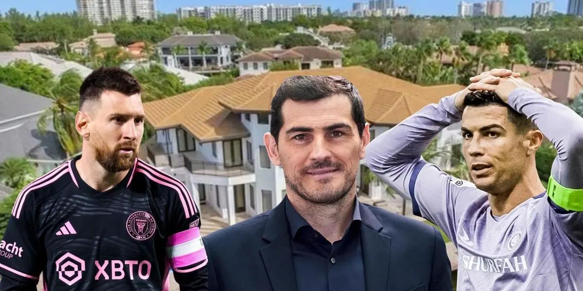 Los dos grandes futbolistas del siglo residen en casas de lujo, mientras que el ex portero español sorprende a todos con su residencia
