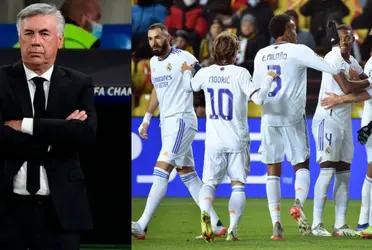 Los futbolistas Camavinga, Tchoameni, Luka Modric y Mariano no podrán ser parte del partido frente al Valladolid en el retorno del torneo español.