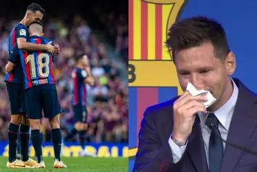 Los ídolos del Barcelona jugaron su último partido en el Spotify Camp Nou.