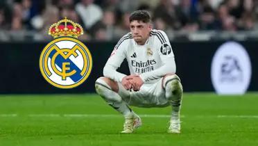 Los jugadores del conjunto blanco acabaron en el suelo por la fatiga