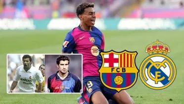 Luis Figo - Lamine Yamal (Foto: FC Barcelona)