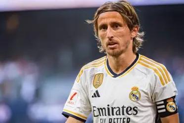 Luka Modric quiere tener más minutos en el Real Madrid y por eso se molestó con el entrenador Carlo Ancelotti