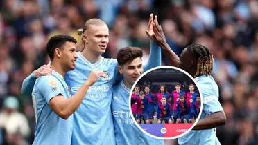 Manchester City - FC Barcelona (Foto: X)