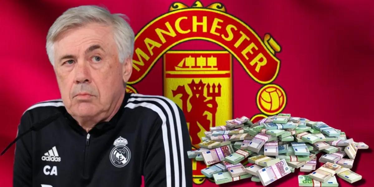 Manchester United mira como una posibilidad a Carlo Ancelotti para que sea el reemplazo de Ten Hag