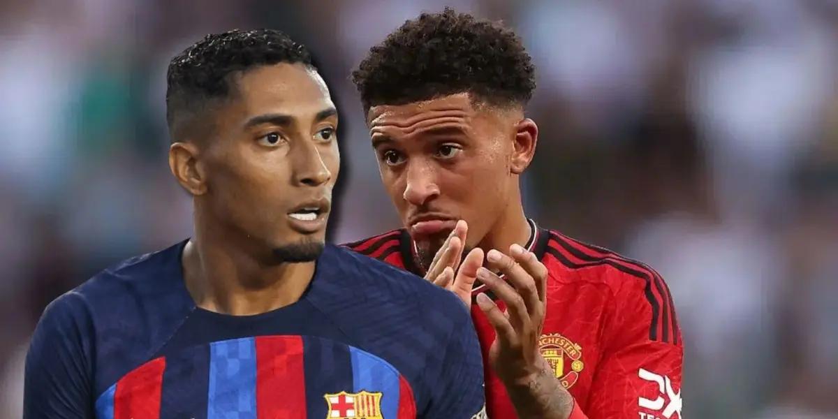 Manchester United quiere a Raphinha por Sancho, pero el FC Barcelona necesita otro jugador y lo quiere