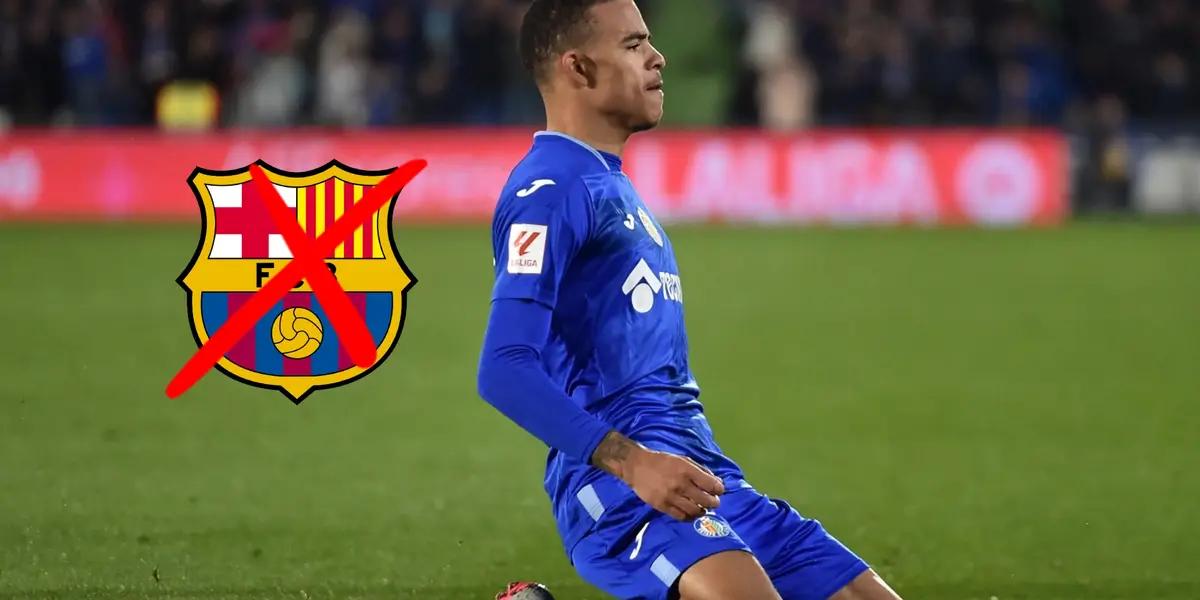 Mason Greenwood celebrando un gol