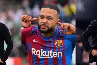 Memphis Depay esta transitando las ultimas horas en el Barza