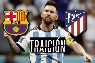 Messi es su mentor, pero traicionaría al Barça para jugar por el Atleti