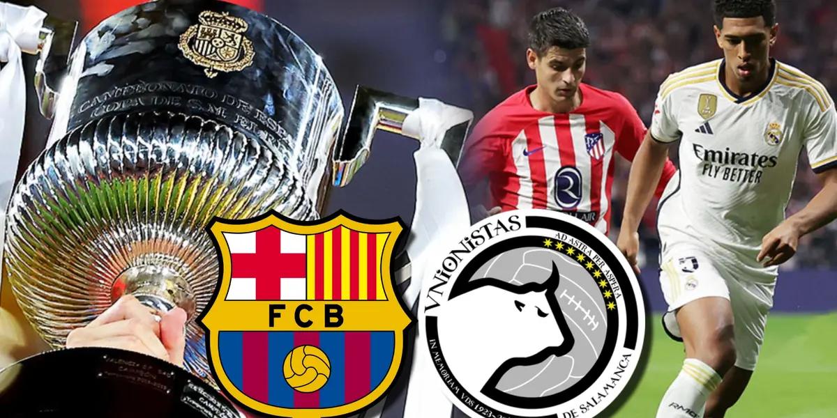 Mientras el Madrid medirá al Atleti, la reacción de Unionistas por enfrentarse al Barça