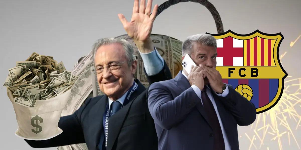 Mientras el Madrid pondrá toda la pasta por Mbappé, la deuda que cayó al Barça