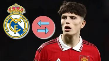 Mientras Florentino busca a Garnacho, el jugador del Madrid que quiere el United