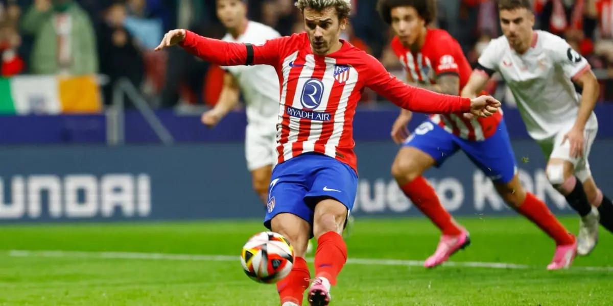 Mientras Griezmann falló el penal ante Sevilla, la figura que brilló en Atleti