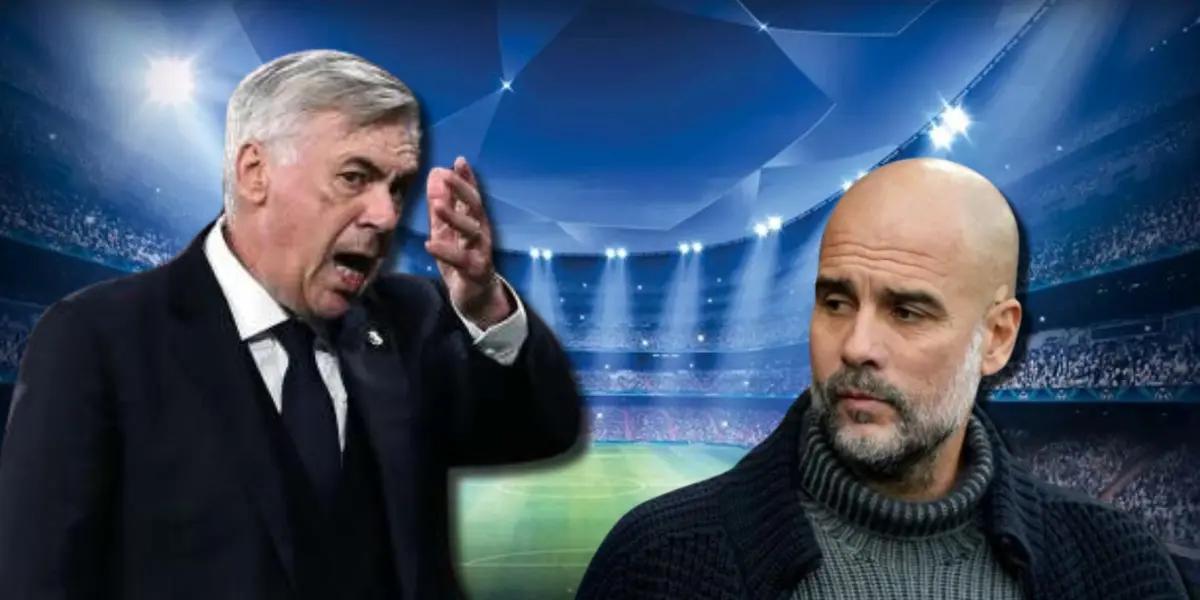 Mientras Guardiola dijo que eran malos perdedores, esto piensa Ancelotti de Pep