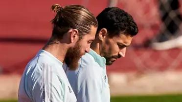 Mientras Ramos reclamó penal, esto dijo Navas tras ser eliminado ante Atleti