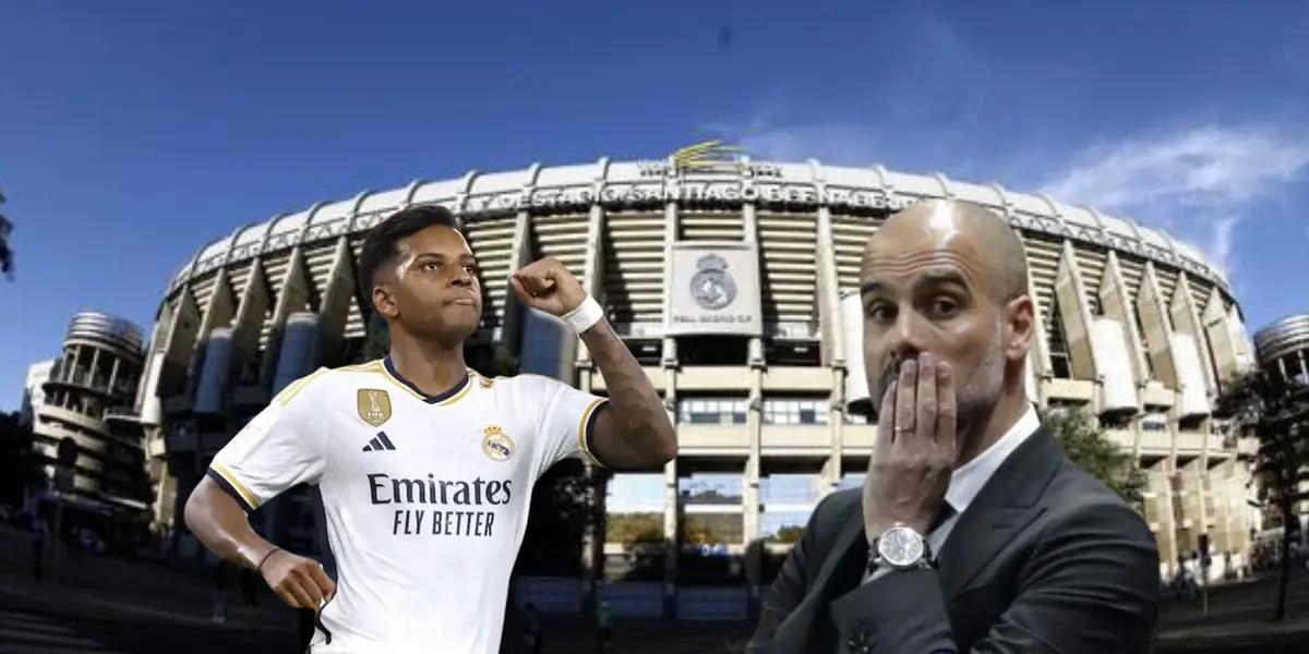 Mientras Rodrygo candidateó al Madrid, el lloriqueo de Guardiola en la previa