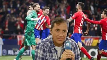 Mira cómo definió Paco González el pase del Atleti a 4tos de Champions League