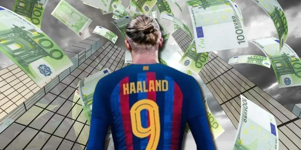 Mira de dónde sacará el dinero el Barça para pagarle a Haaland y que llegue