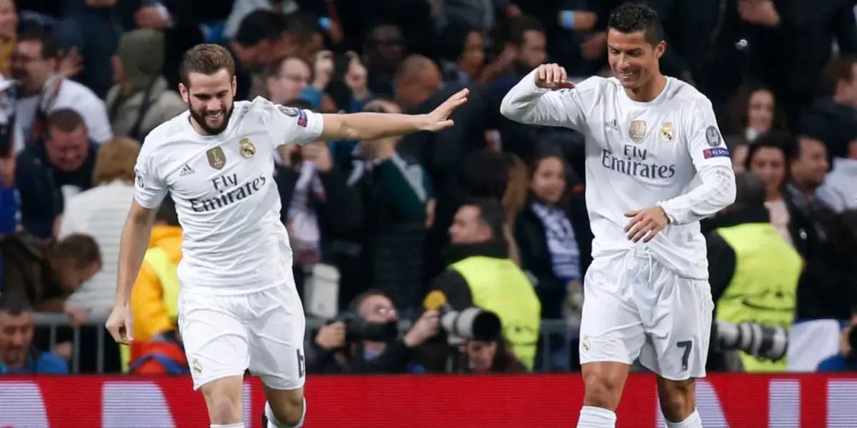 Nacho y Cristiano Ronaldo / Foto: AS